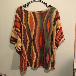 Tribal/Aztec Pattern Top